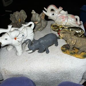 Elephant Figurine Collection